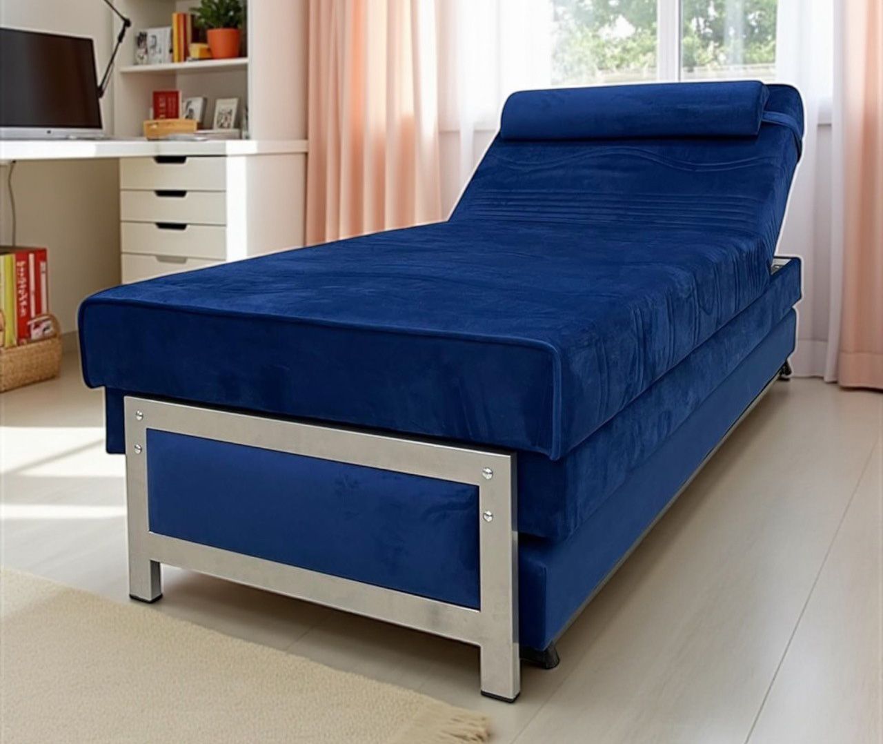 ספת נוער רוחב 90 ס"מ עם קפיצים מבודדים כוללת שכבת ויסקו נפתחת למיטה כפולה על ידי מנגנון על קל מרופדת בבד פנדה עם ראש מתכוונן ידני דגם אברי ספת נוער רוחב 90 ס"מ עם קפיצים מבודדים כוללת שכבת ויסקו נפתחת למיטה כפולה על ידי מנגנון על קל מרופדת בבד פנדה עם ראש מתכוונן ידני דגם אברי