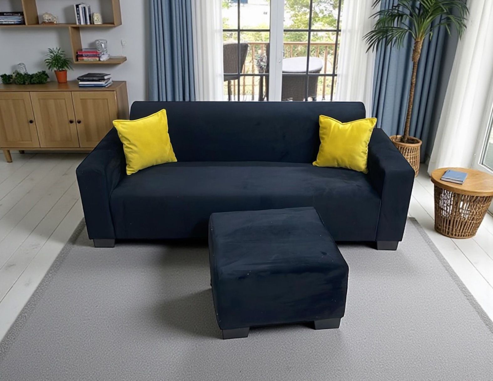 עכשיו במחיר מבצע לכוכב החודש שאסור לפספס!!! ספה תלת מושבית + הדום בעיצוב קלאסי ועדכני מרופד בד פנדה קטיפתי רך ומפנק בצבע שחור דגם קמפוס עכשיו במחיר מבצע לכוכב החודש שאסור לפספס!!! ספה תלת מושבית + הדום בעיצוב קלאסי ועדכני מרופד בד פנדה קטיפתי רך ומפנק בצבע שחור דגם קמפוס