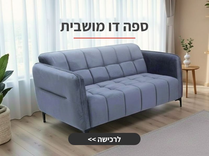 ספה דו מושבית