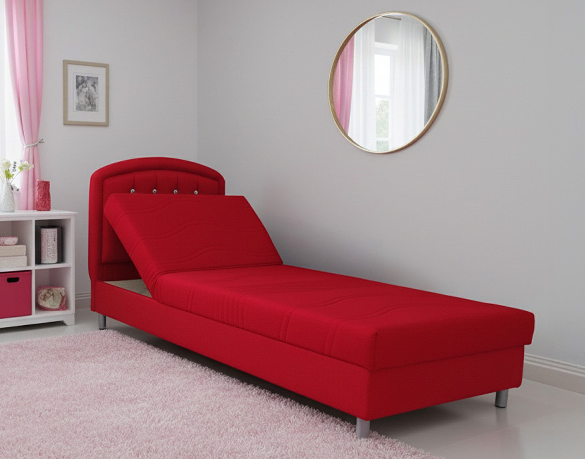 מיטת נוער בחדר שינה